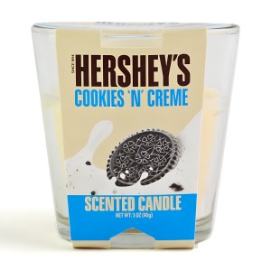 Single Wick Scented Candle 3oz - Hershey's Cookies 'N' Cream [SWC3]